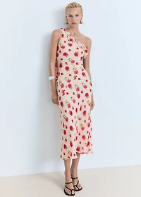 Floral ruffled dress
