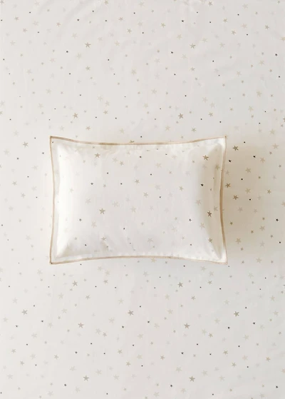 Children's cushion cover with star print 30x20cm