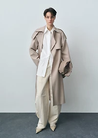 Pleated jogger pants