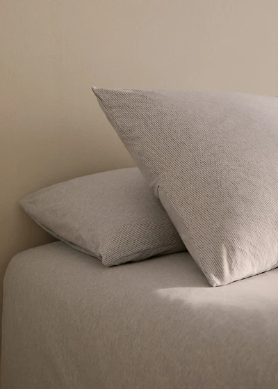 Cotton striped children’s pillowcase 60x60 cm