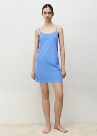 Terry cotton dress