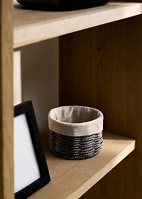 Small round paper basket