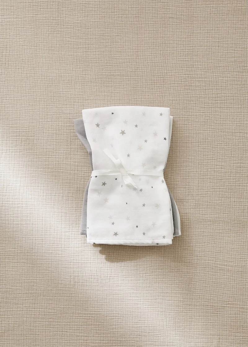Set of children’s cotton muslins