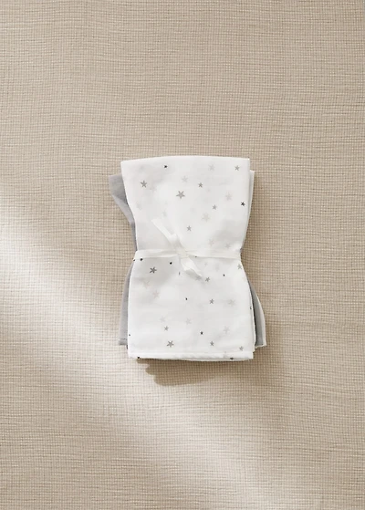 Set of children’s cotton muslins