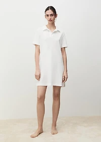 Terry cotton nightdress