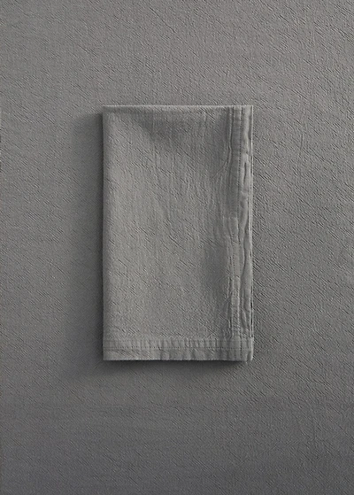 Garment dyed cotton napkins