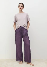 Short-sleeved cotton t-shirt