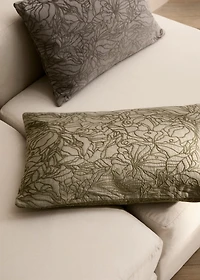 Jacquard fabric cushion cover 40x60 cm