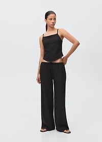 V-neck bandana top