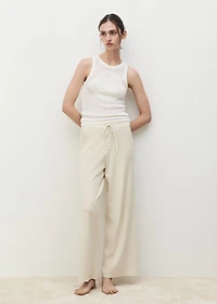 Cotton crochet top