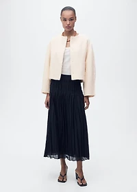 Oversized cotton jacket