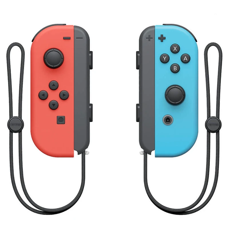 Nintendo Switch Joy-Con Controllers - Left and Right - Neon Red/Neon Blue
