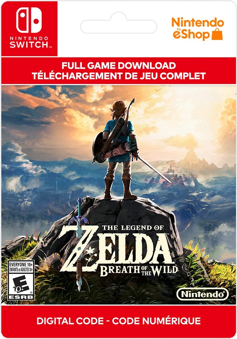 The Legend Of Zelda: Breath Of The Wild - Numérique