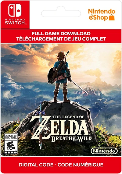 The Legend Of Zelda: Breath Of The Wild - Numérique