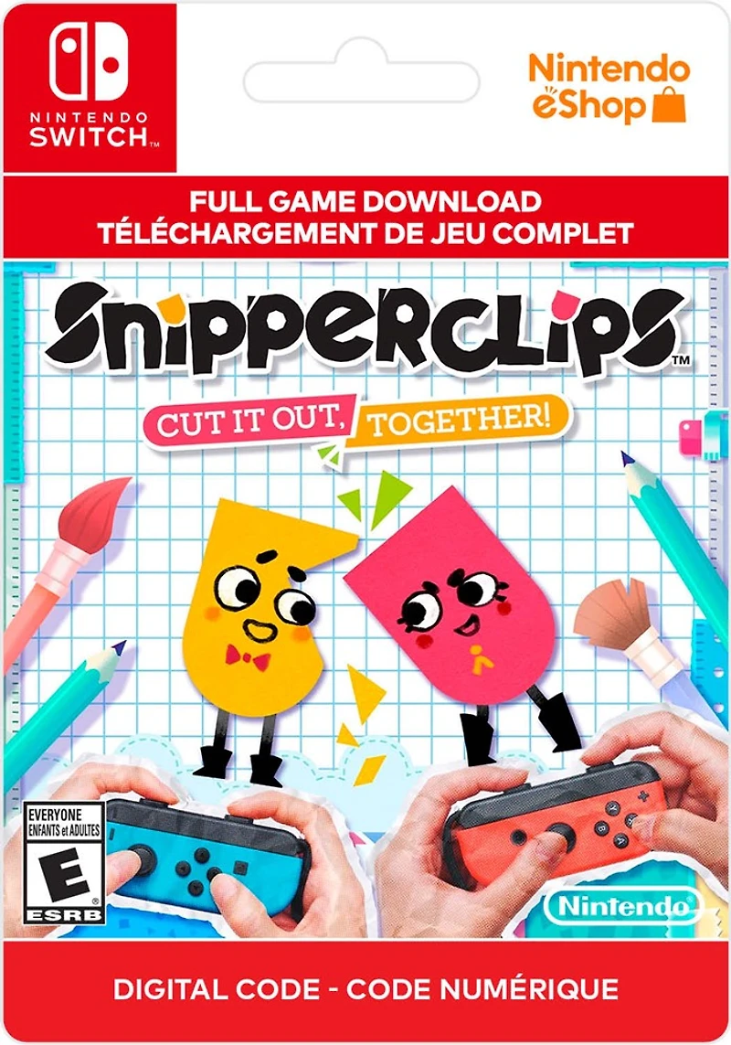 Snipperclips: Cut It Out, Together! - Numérique
