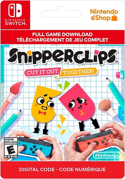 Snipperclips: Cut It Out, Together! - Numérique
