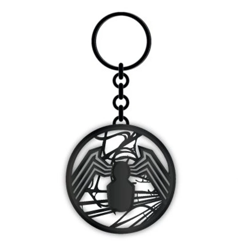 Venom Symbol Keychain