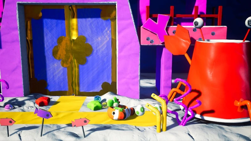 Yoshi's Crafted World