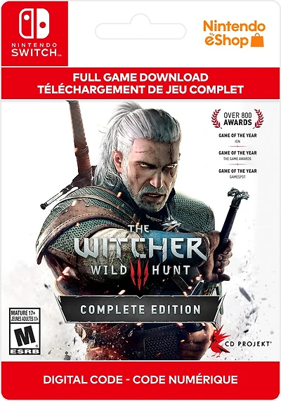 The Witcher 3: Wild Hunt Complete Edition - Digital