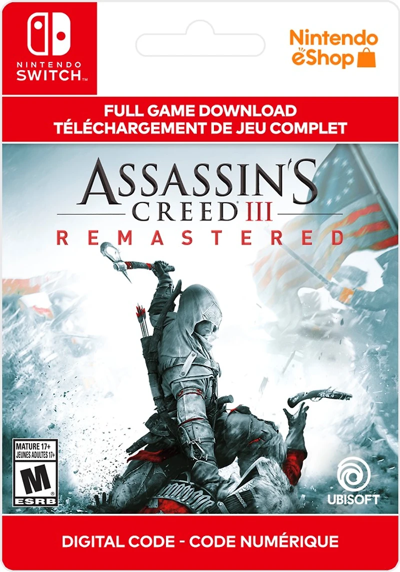 Assassin's Creed III Remastered - Numérique