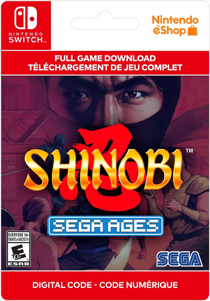 SEGA AGES Shinobi - Digital