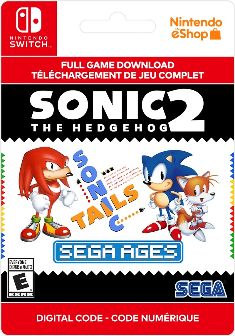 SEGA AGES Sonic The Hedgehog 2 - Digital