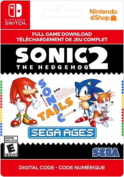 SEGA AGES Sonic The Hedgehog 2 - Digital