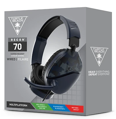 Turtle Beach Recon 70 Blue Camo 