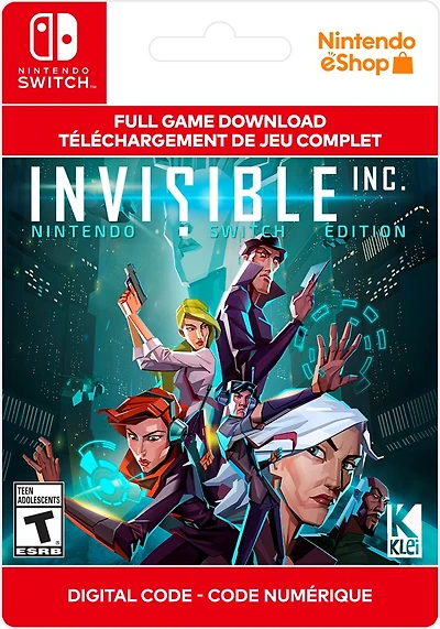 Invisible, Inc. Nintendo Switch Edition - Digital