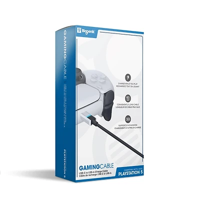 Biogenik Playstation 5 USB-C Glow Gaming Cable 