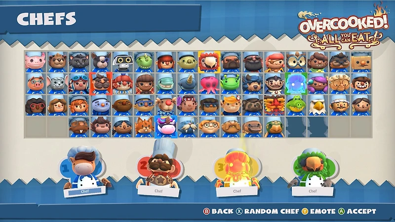 Overcooked all you can eat