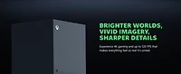 Xbox Series X - Gaming Console - 1TB SSD - Includes Xbox Wireless Controller - 4K Gaming - 120FPS