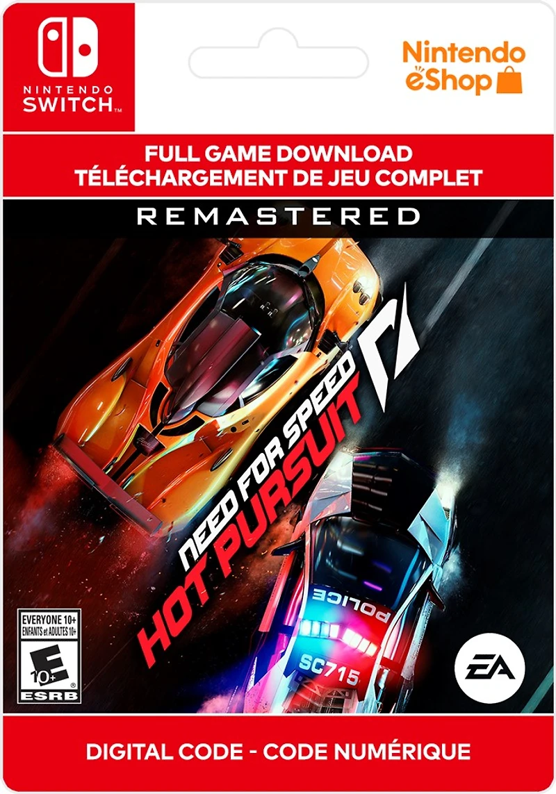 Need For Speed Hot Pursuit Remastered - Digital