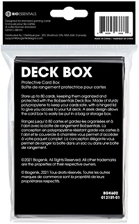 Biogenik Boîte de rangement protectrice pour cartes 