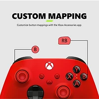 Manette sans fil Xbox - Rouge pulsé 