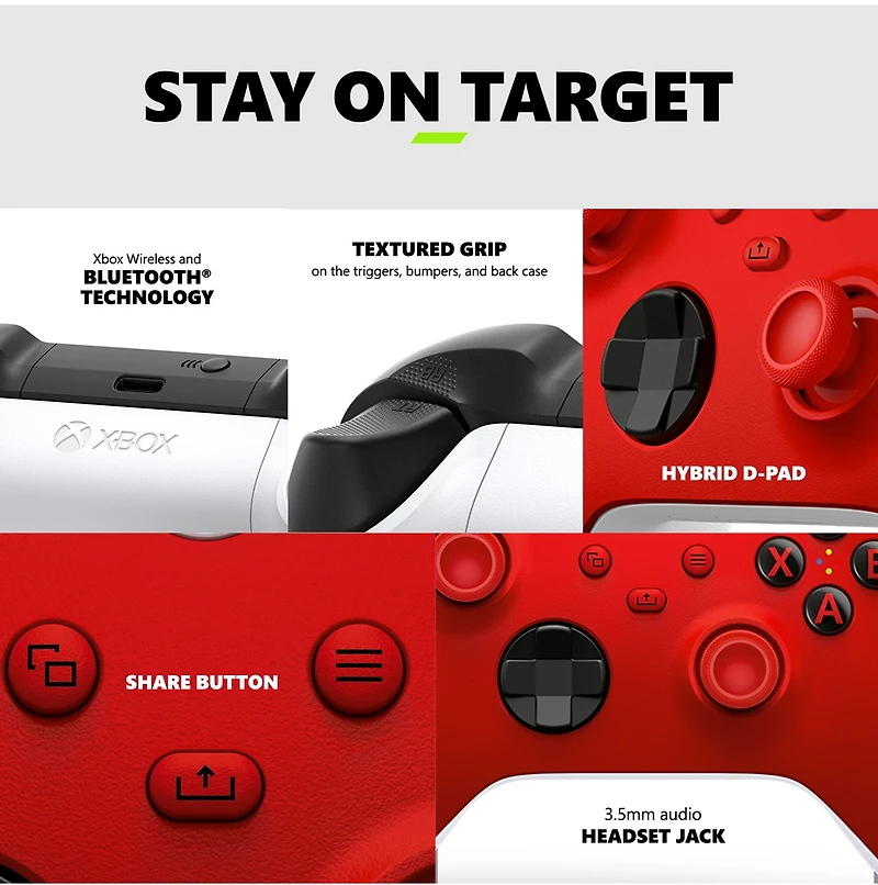 Xbox Wireless Controller – Pulse Red 