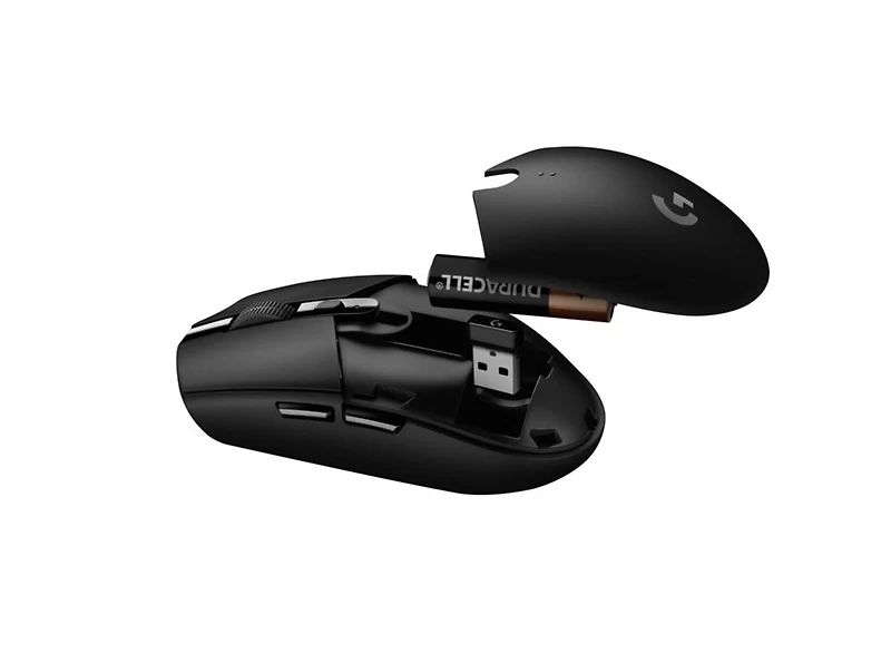 Logitech G305 LIGHTSPEED Wireless Gaming Mouse (Black) 