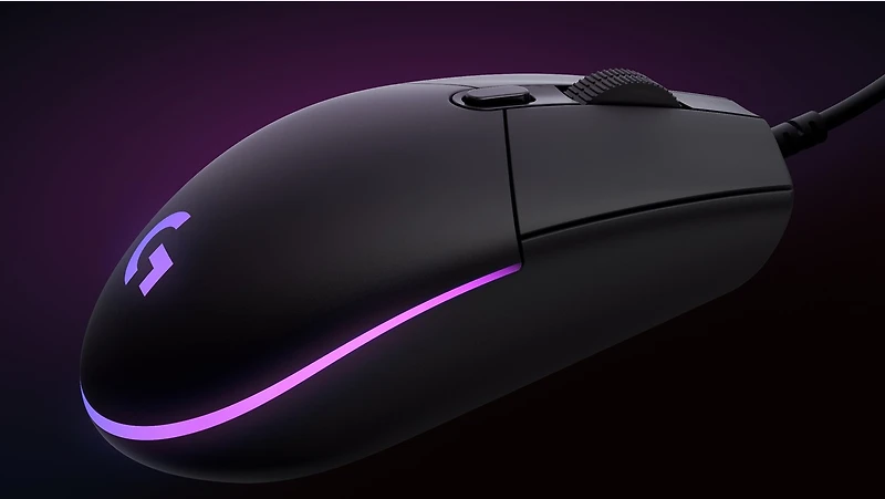 Logitech G203 LIGHTSYNC Gaming Mouse (Black) 