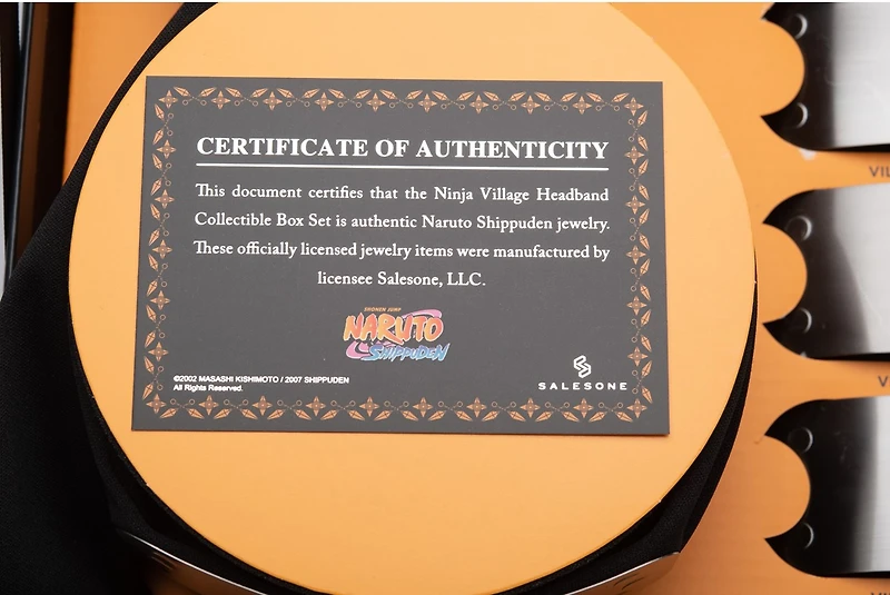 Ensemble serre-tête Naruto 