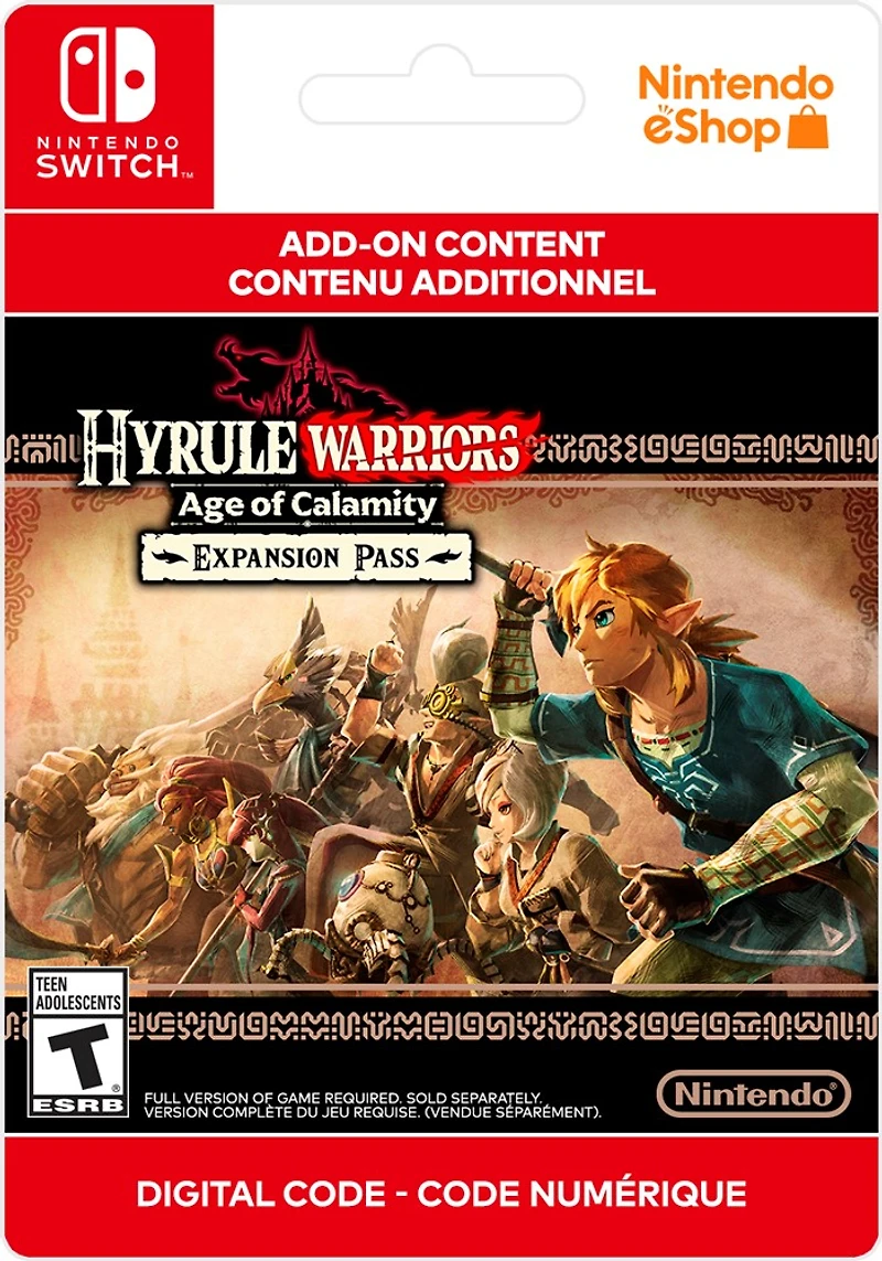 Hyrule Warriors Age Of Calamity - Expansion Pass 