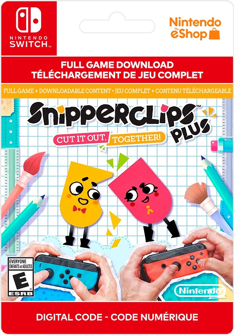 Snipperclips Plus: Cut It Out, Together! - Numérique