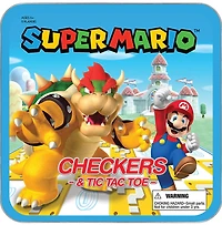 Super Mario vs Bowser Checkers & Tic Tac Toe 