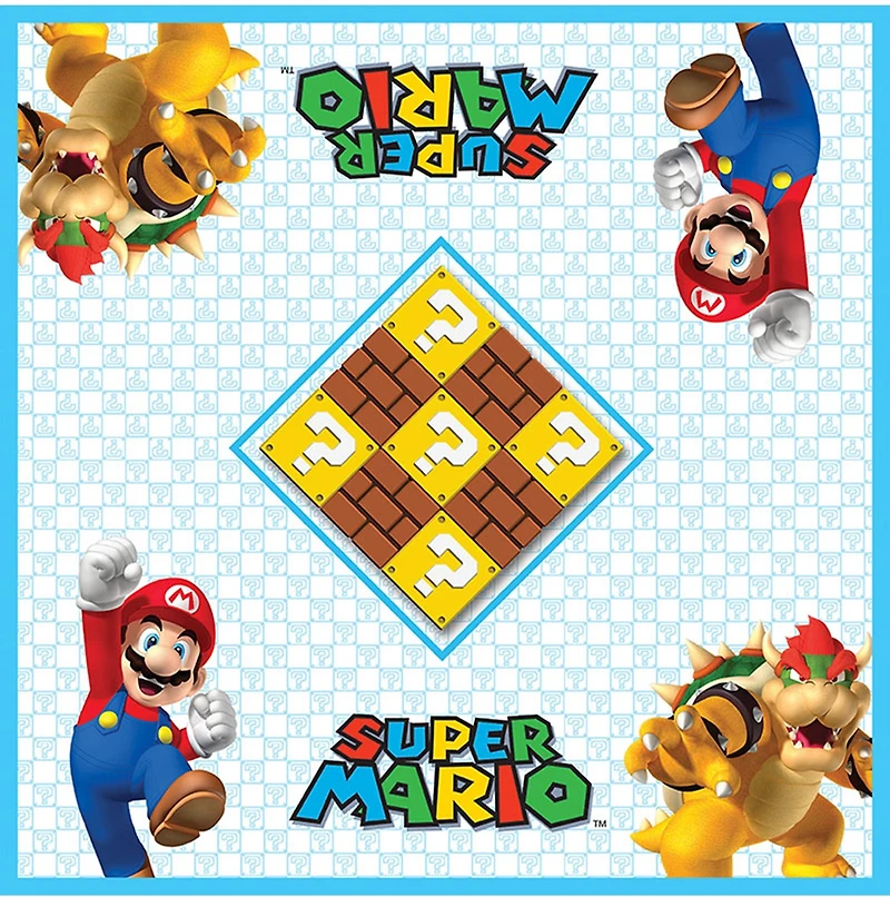 Super Mario vs Bowser Checkers & Tic Tac Toe 