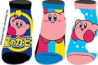 Kirby 3 Pack Juniors Ankle Socks 