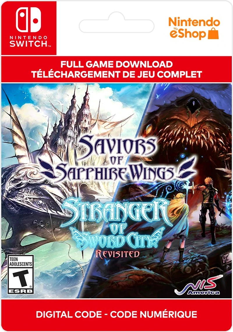 Saviors of Sapphire Wings - Stranger of Sword City Revisited - Digital
