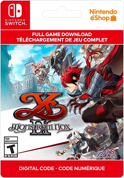 Ys IX: Monstrom NOX  - Numérique