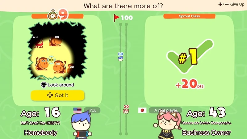 Big Brain Academy: Brain vs. Brain  - Numérique