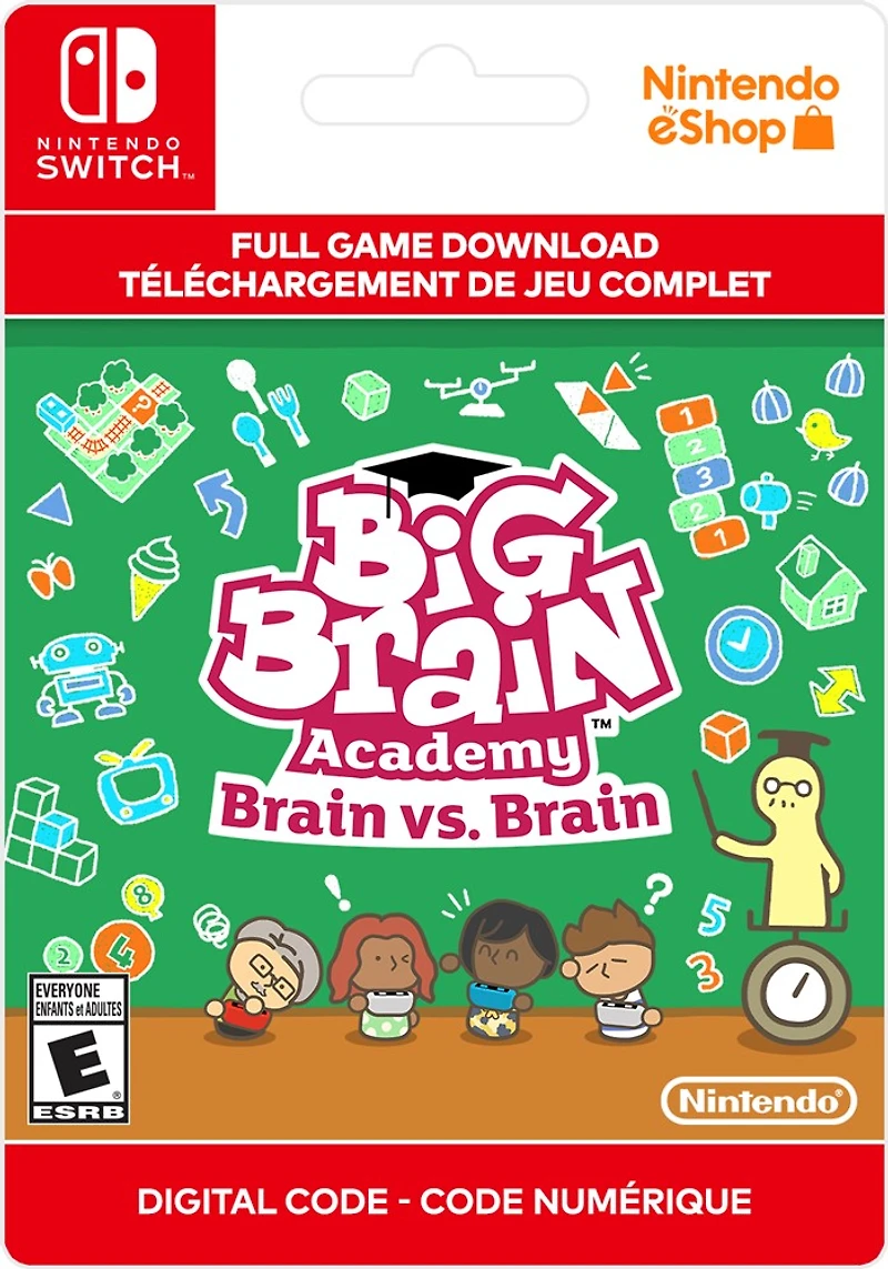 Big Brain Academy: Brain vs. Brain  - Numérique