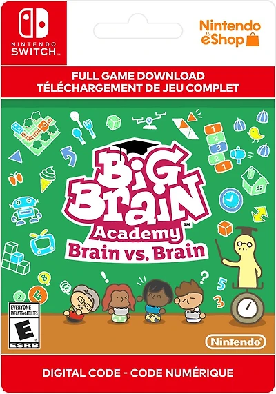 Big Brain Academy: Brain vs. Brain  - Numérique