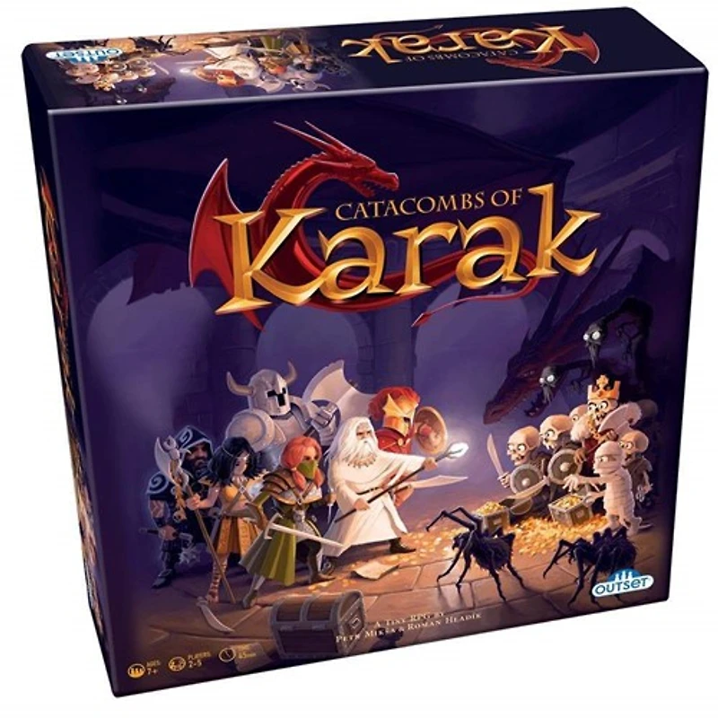 Catacombs of Karak Board Game 